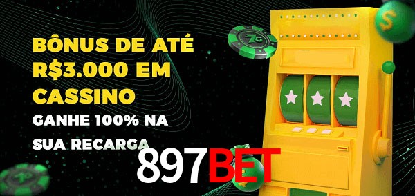 897Bet melhor bônus de depósito