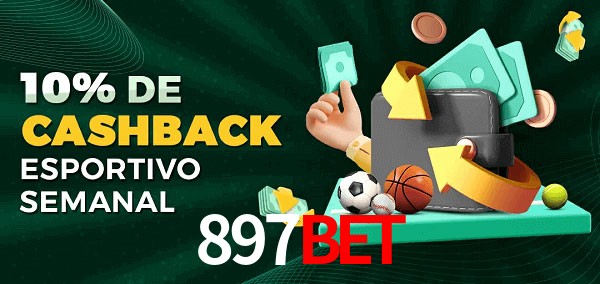 10% de bônus de cashback na 897Bet